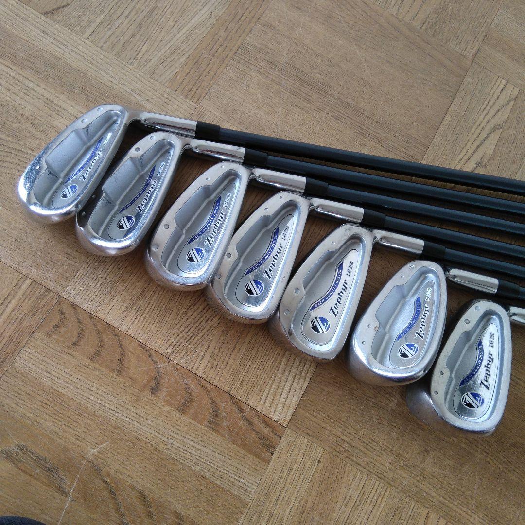 Mizuno T-ZOID ゴルフバッグ・アイアン7本のセット - メルカリ