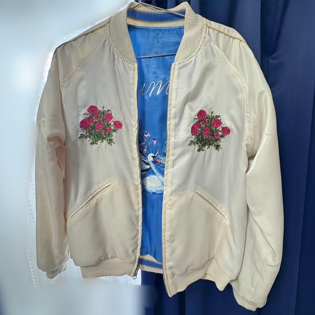 BEAMS×ルルメリー スカジャン