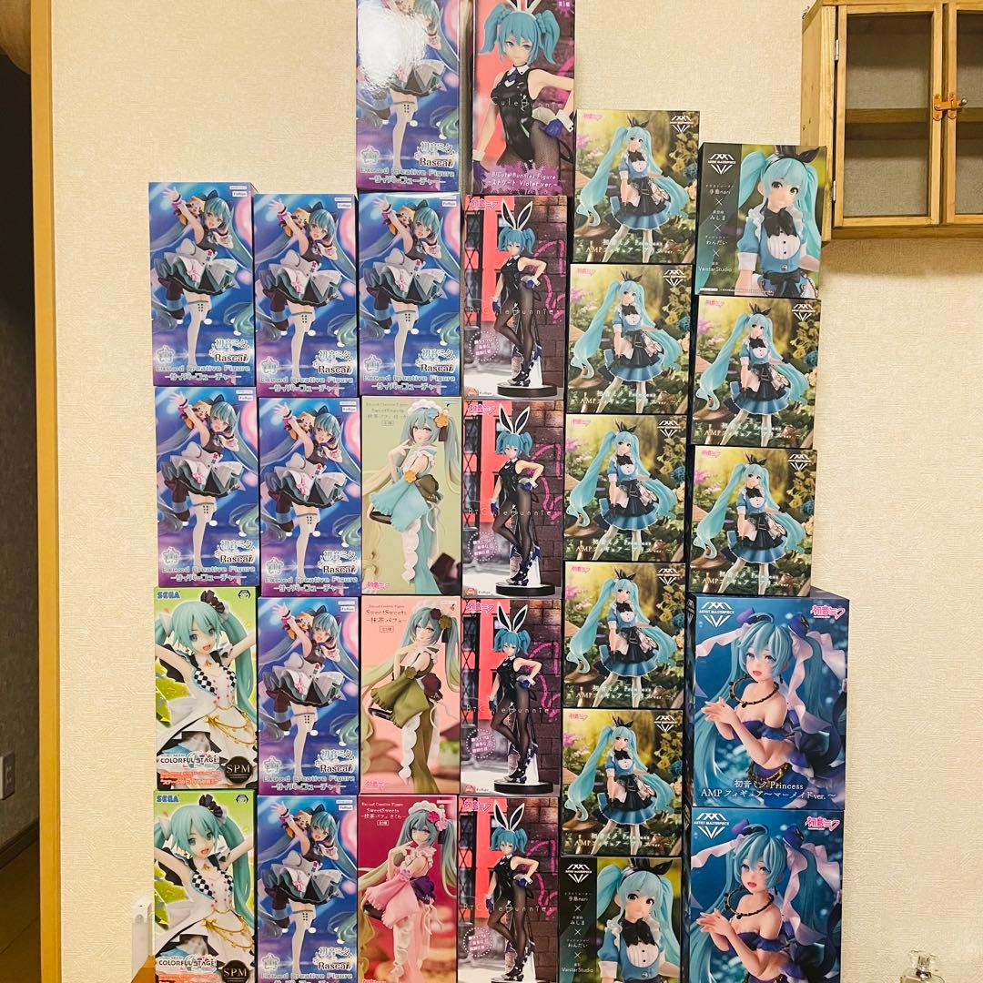 未開封　初音ミク　フィギュア　まとめ売り　大量！