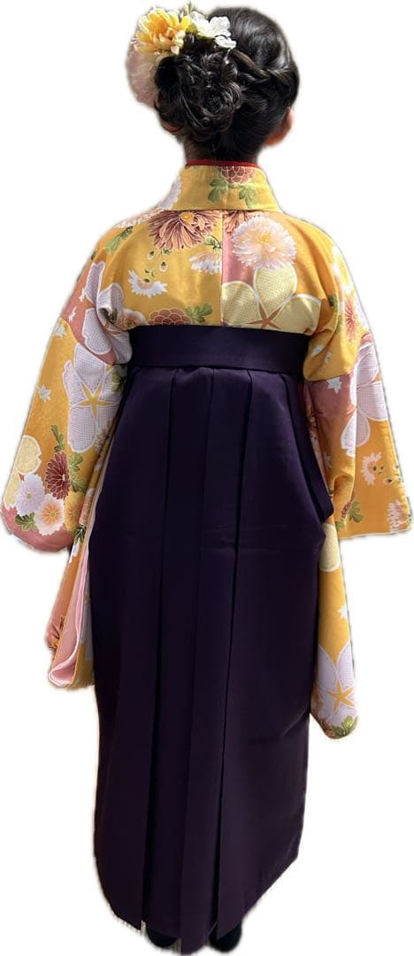 袴セット(着付け小物やブーツ付き) 小学生卒業式 袴紐下87 キョウエツ