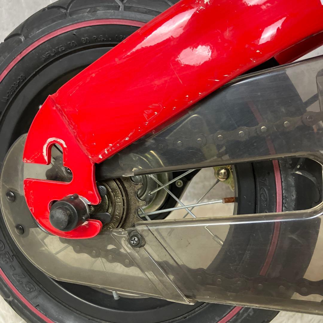 【極美品】へんしんバイク 12インチ 赤 レッド