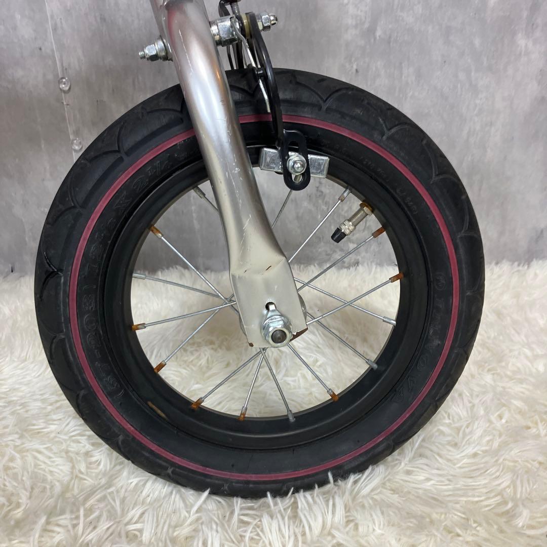 【極美品】へんしんバイク 12インチ 赤 レッド
