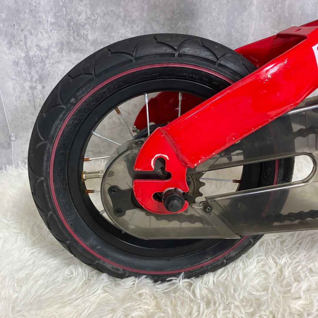 【極美品】へんしんバイク 12インチ 赤 レッド