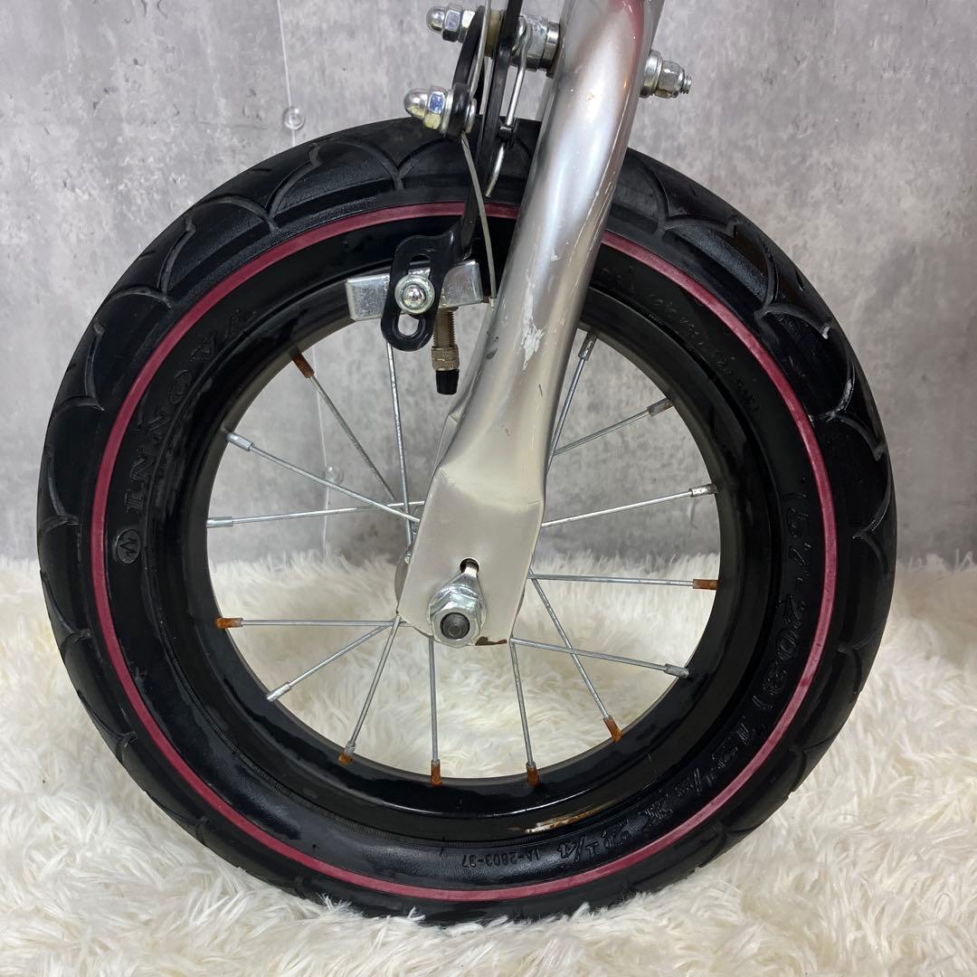 【極美品】へんしんバイク 12インチ 赤 レッド