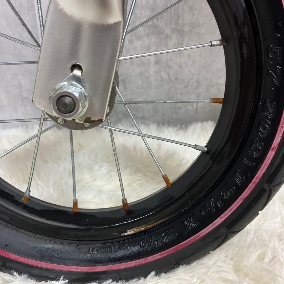 【極美品】へんしんバイク 12インチ 赤 レッド