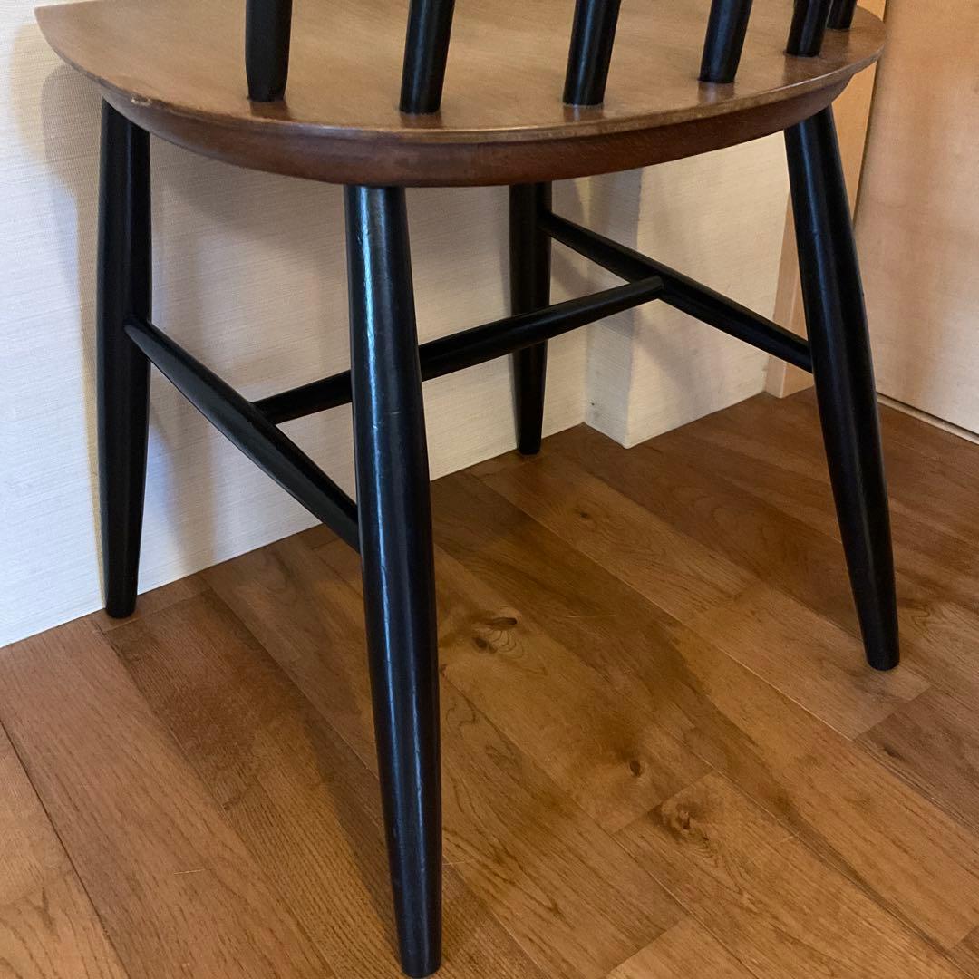 ヴィンテージ　ストル・カムニク社製　ファネット・ダイニングチェア　美品　北欧