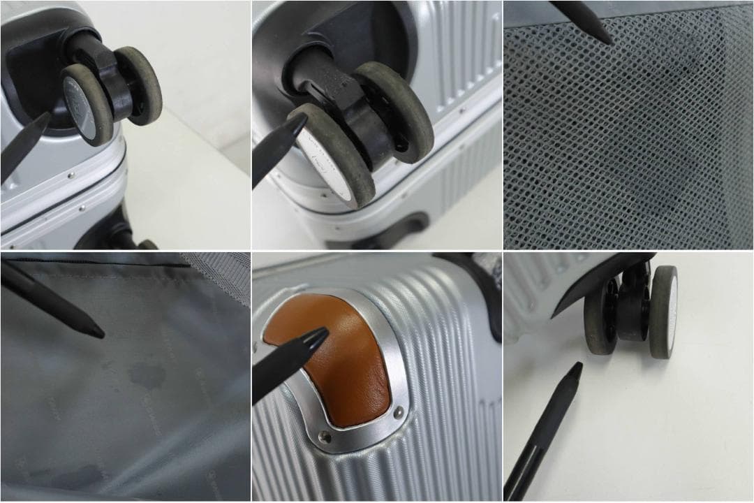 スイスミリタリー スーツケース プレミアムC シルバー 64L24 TSAロック