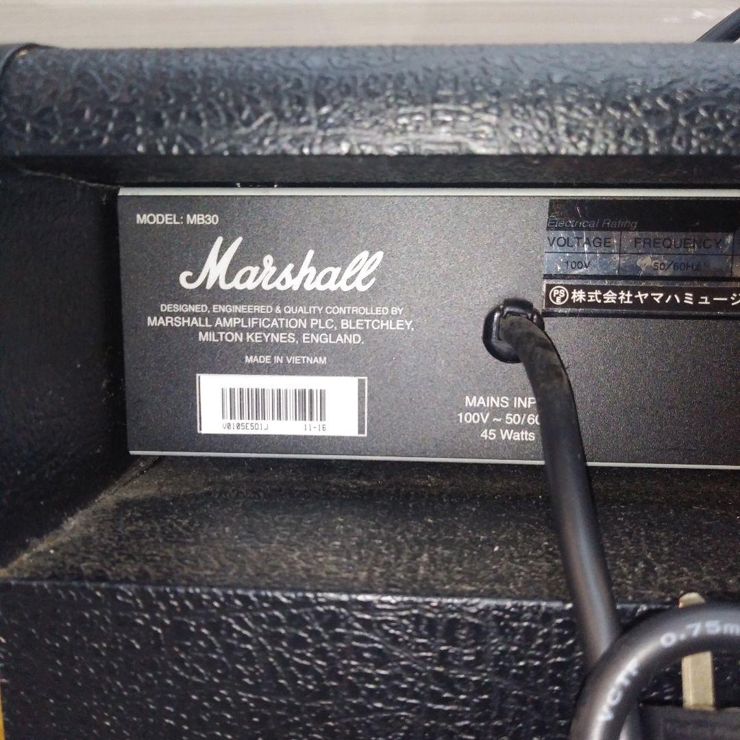 Marshall マーシャル ベースアンプ MB30 - メルカリ