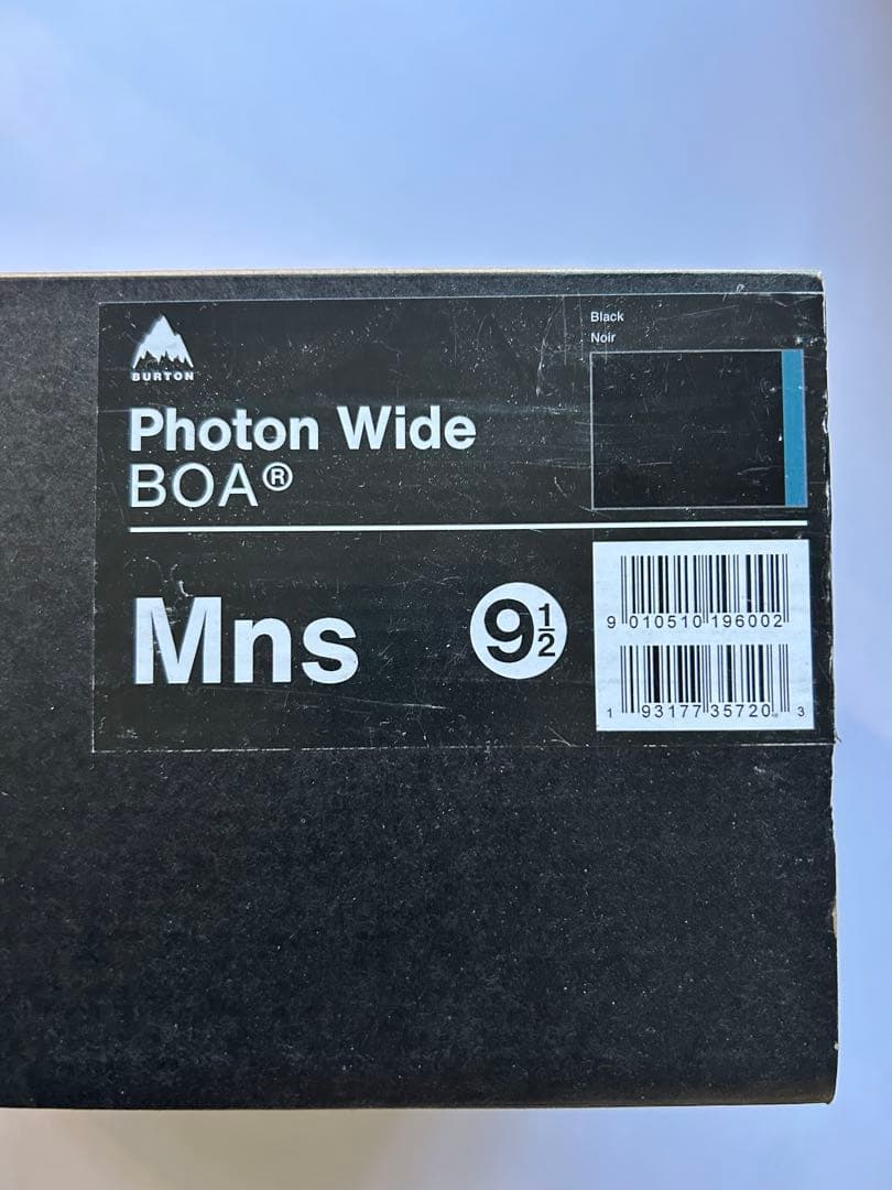 Burton Photon Wide BOA スノーボードブーツ 9.5