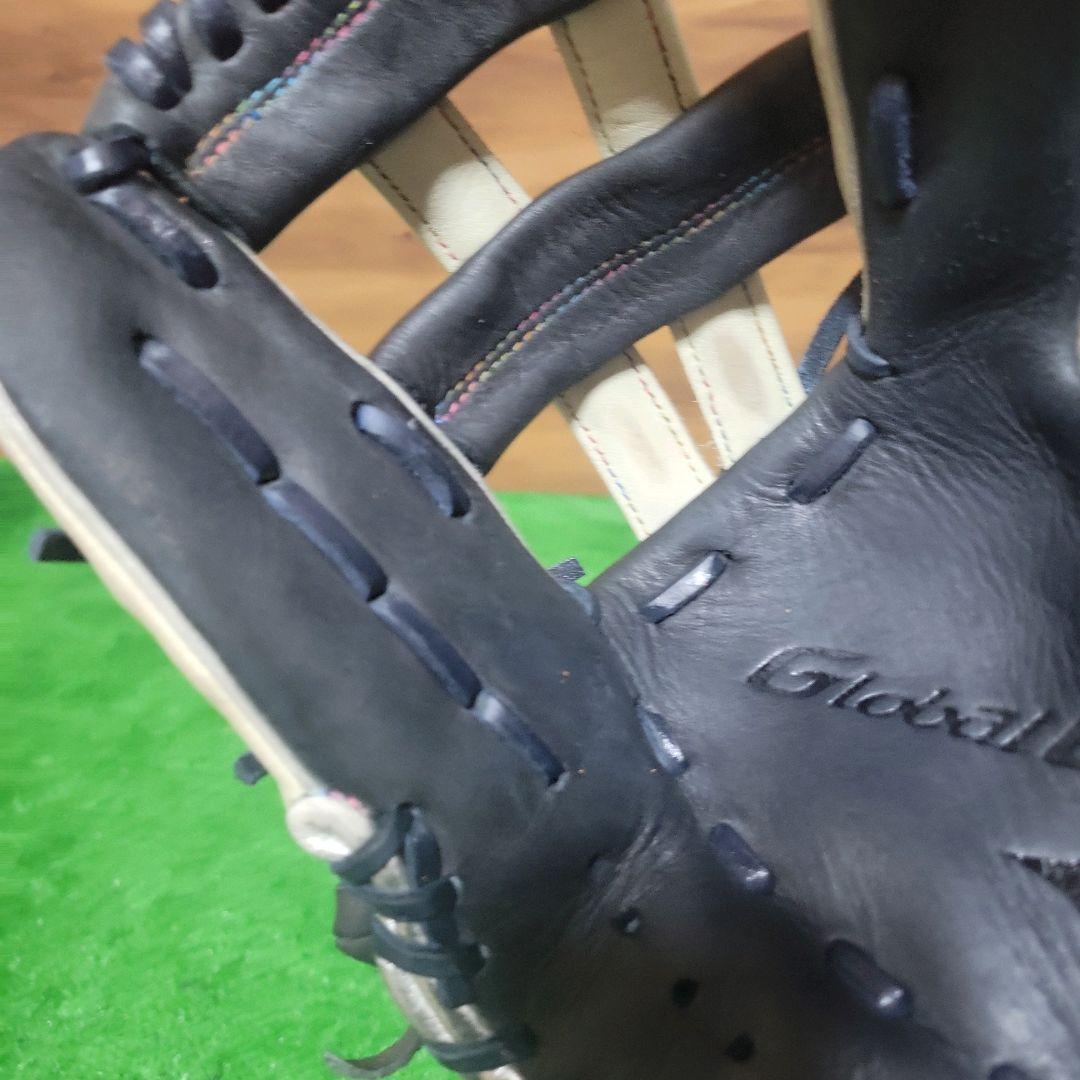 良型 ミズノ グローバルエリート 一般軟式用 内野手 グローブ グラブ