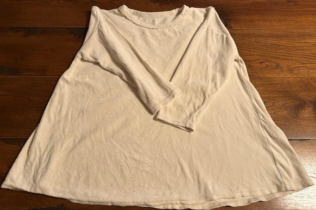 ナナデコール　ベルベットパジャマ上下