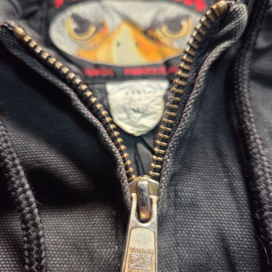 希少ダックジャケットTOUGHDUCKタフダック黒アクティブジャケットカナダ製