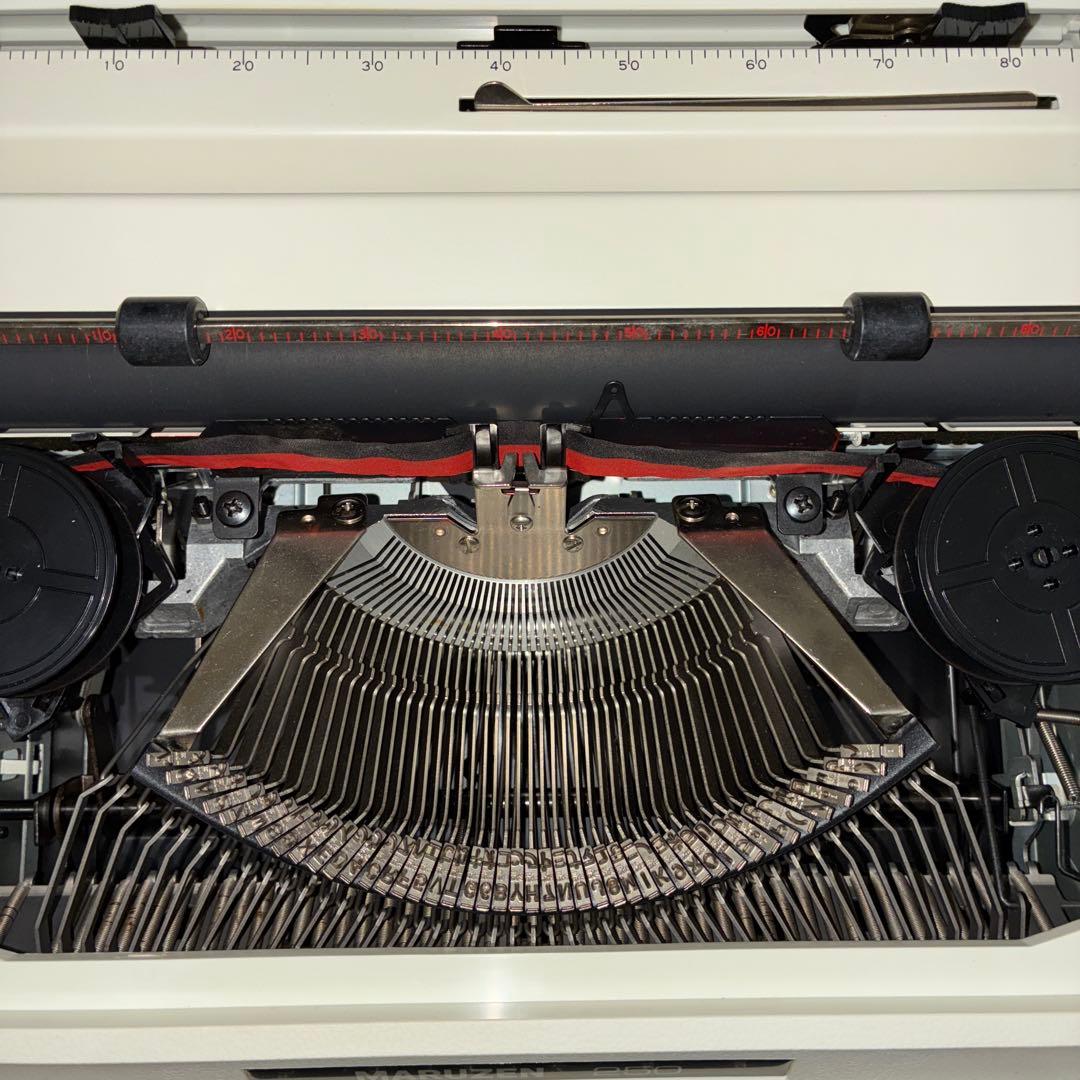 カナ入力可能！完動品・美品・印字可能 マルゼン 250 タイプライター