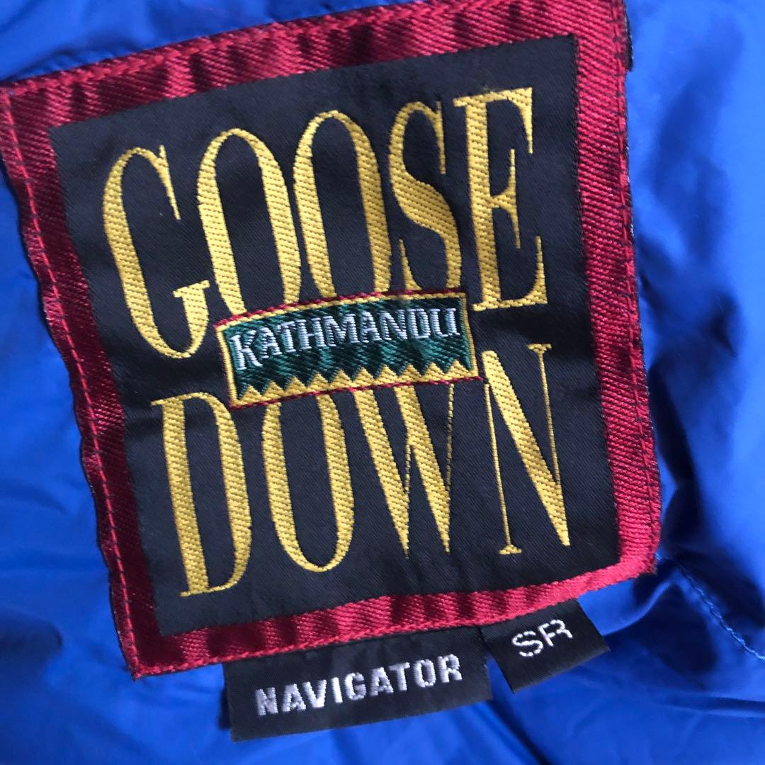 アウトドア寝具 KATHMANDU  DOWN SLEEPING BAG NAVI