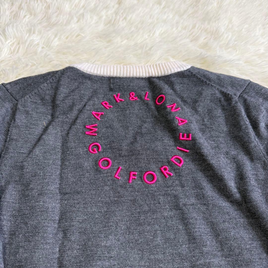 マークアンドロナ】美品 ニットセーター ビッグロゴ 40サイズ