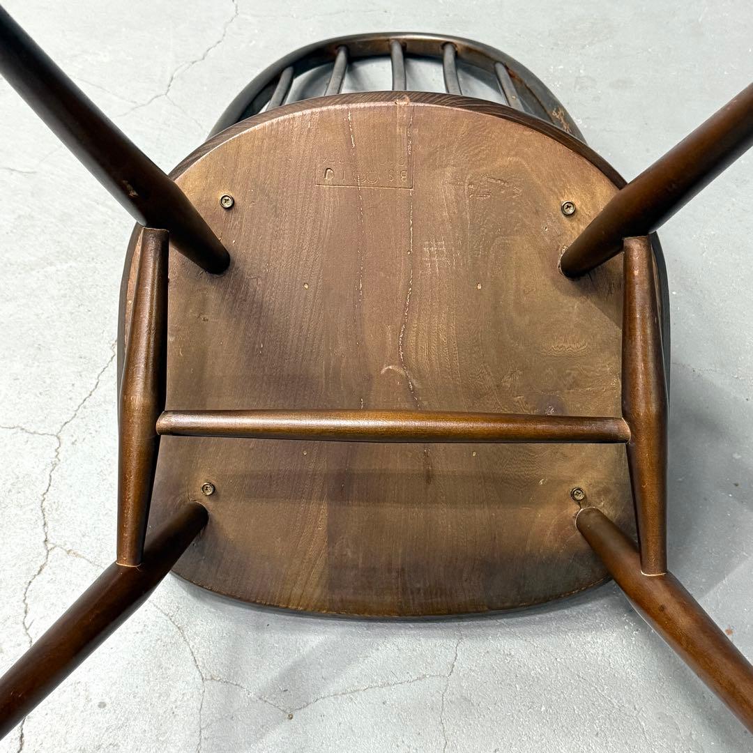 ERCOL(アーコール) / クエーカーチェア ダークコロニアル (6)