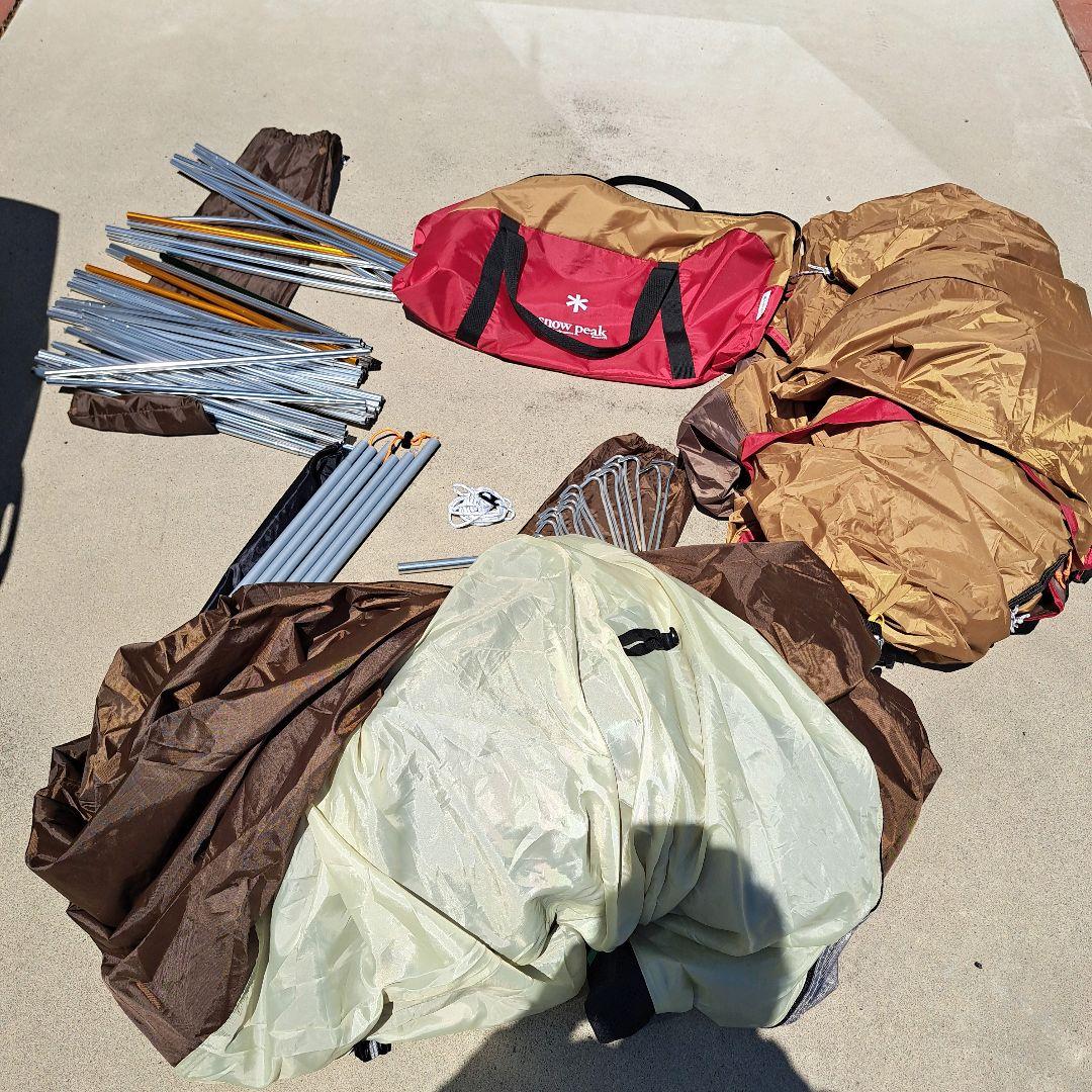 【極美品】スノーピークpeakアメニティドームM SDE-001RH