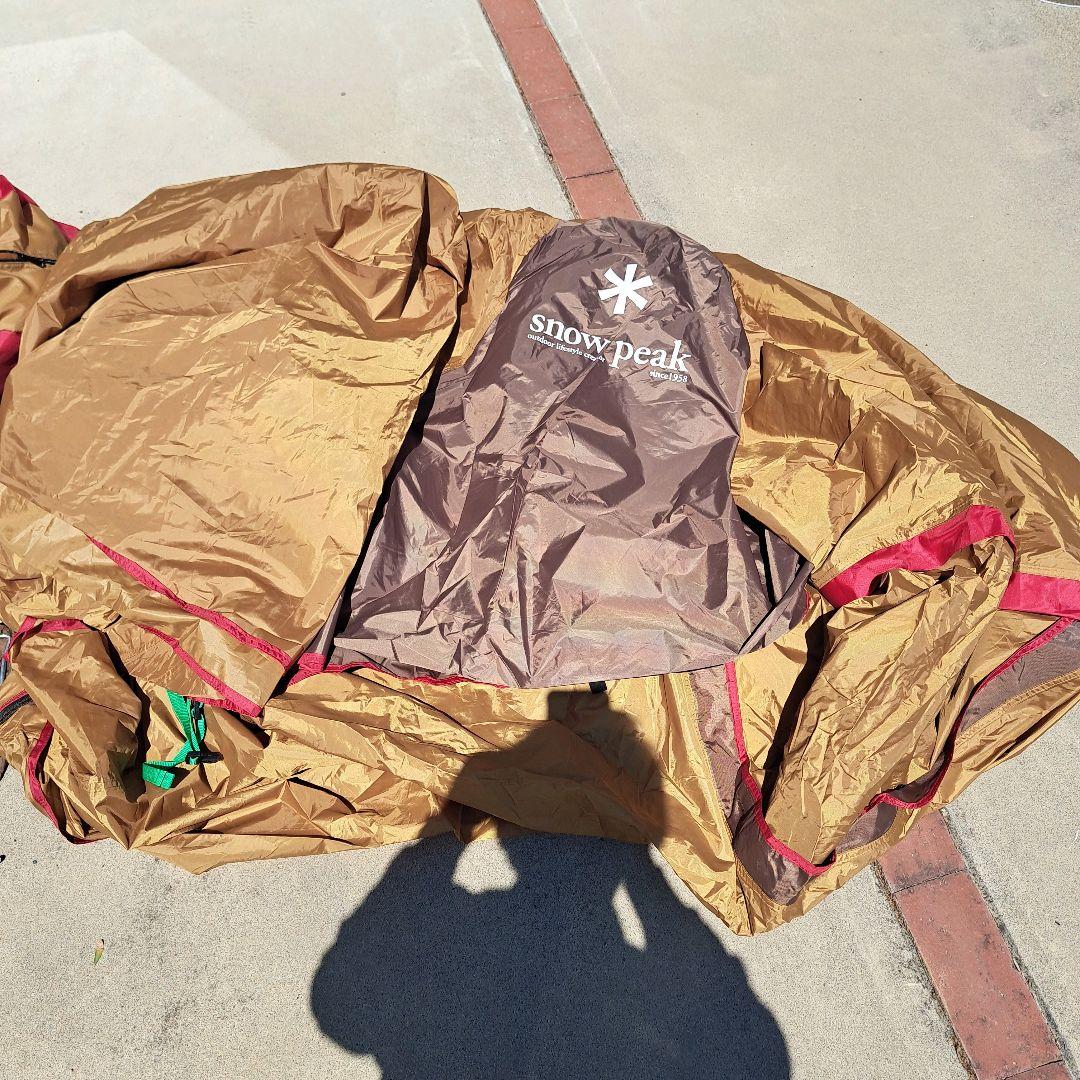 【極美品】スノーピークpeakアメニティドームM SDE-001RH