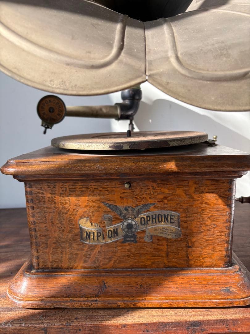 NIPPONOPHONE ニッポノフォン　蓄音機