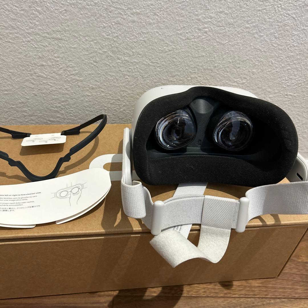  Quest 2 ライトグレー VRゴーグル VRヘッドセット 2…