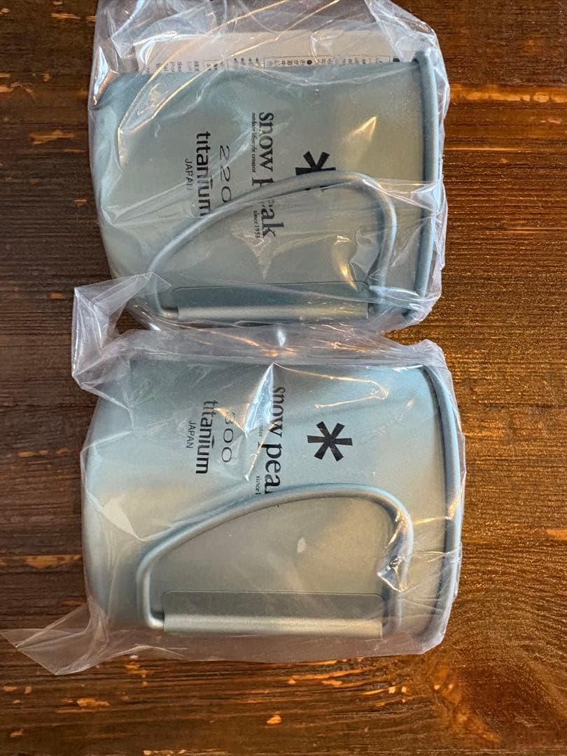 【Kumi】 peak チタンマグカップ 2個セット SORA