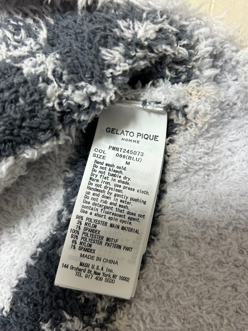 ジェラートピケオム ジェラートピケ★シュタイフ カーディガン