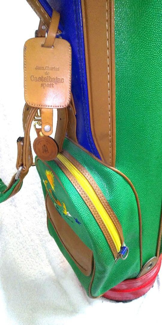 カステルバジャック ゴルフクラブセット キャディ 緑 グリーン Golf