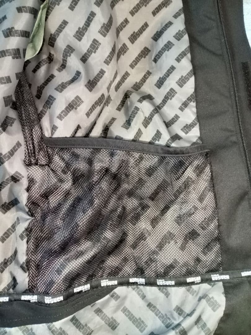 HANSON ブラック スキーウェア Lサイズ