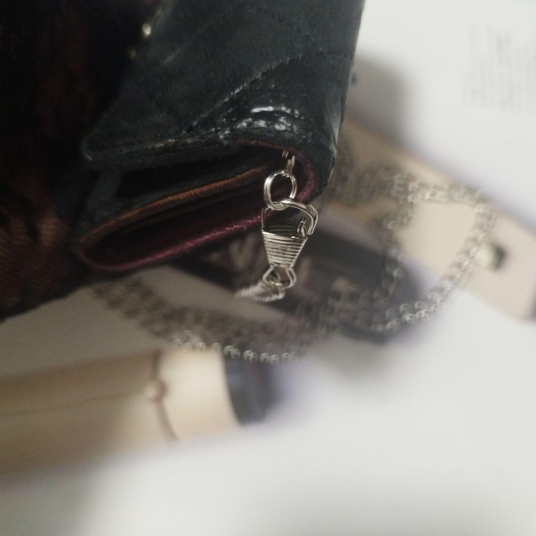 シャネルマトラッセ　キーケース斜めがけ