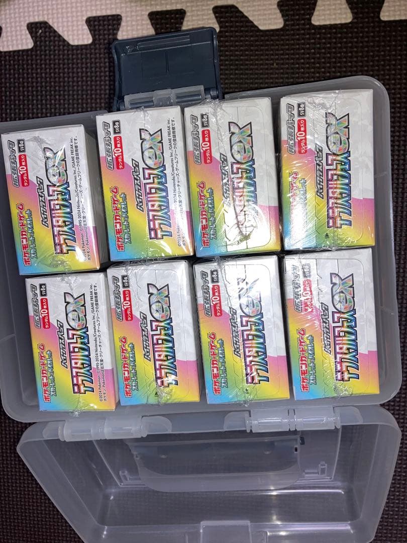 ポケモンカード テラスタルフェスex シュリンク付き新品未開封品 ×8ボックス