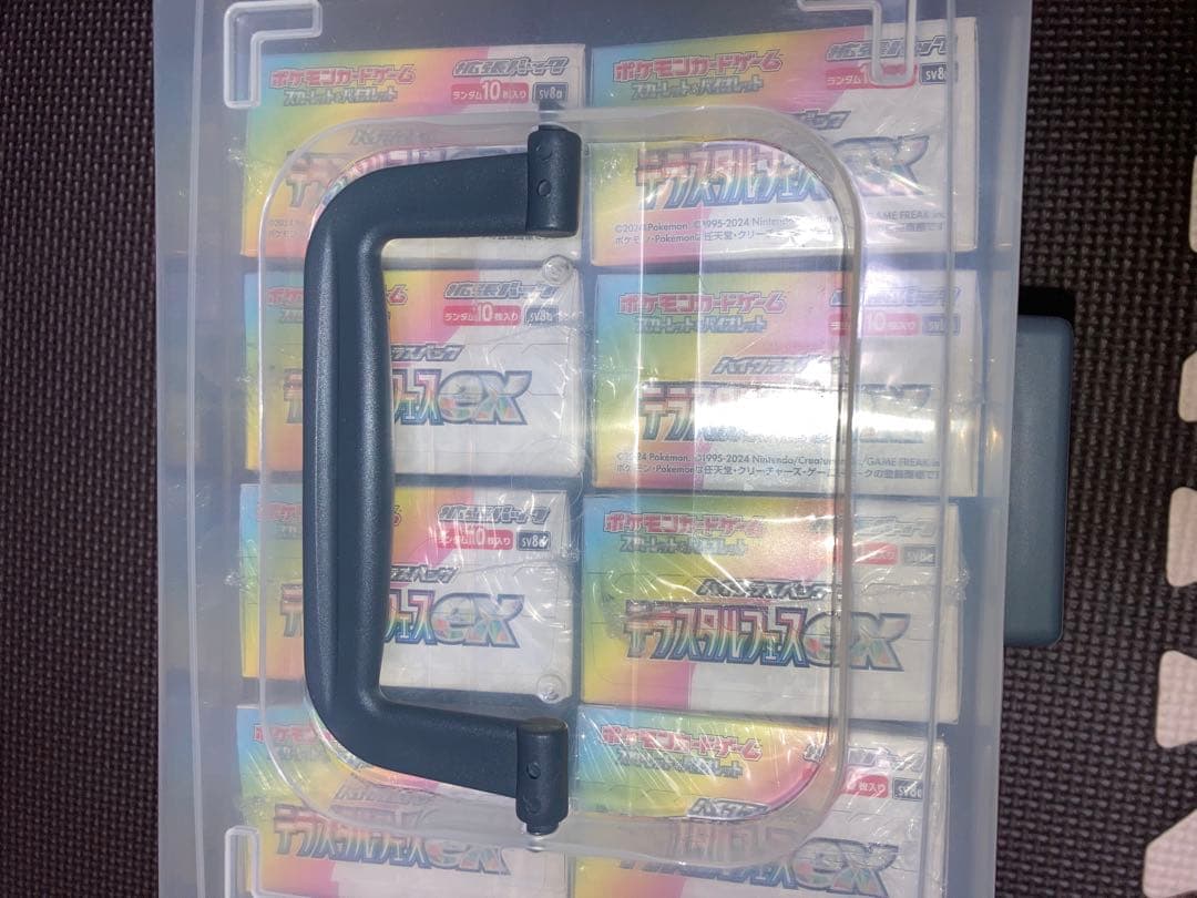 ポケモンカード テラスタルフェスex シュリンク付き新品未開封品 ×8ボックス