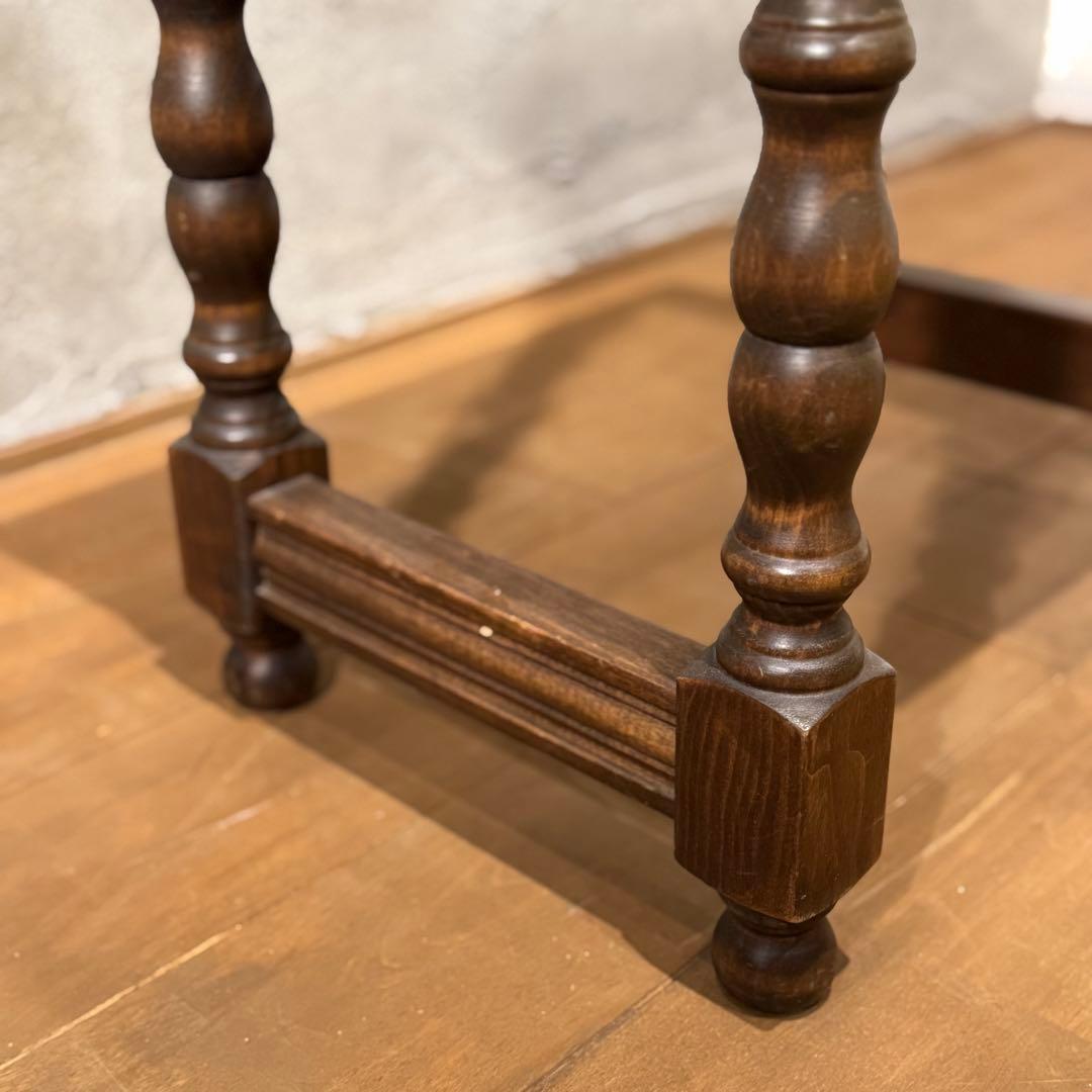 さくら様専用】ヴィンテージサイドテーブル ろくろ脚