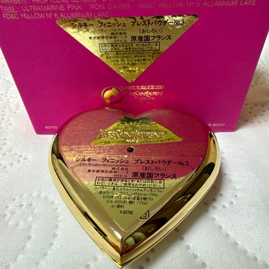 イブサンローラン ジュエルコンパクト プレストパウダー ピンクハート