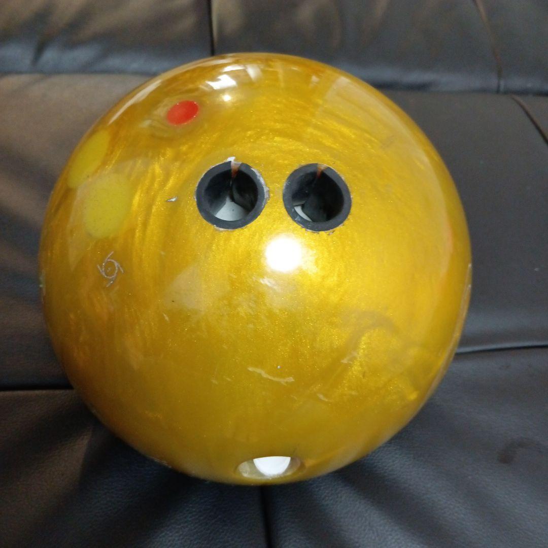 FOREST LOCK STORM ゴールド ボウリングボール