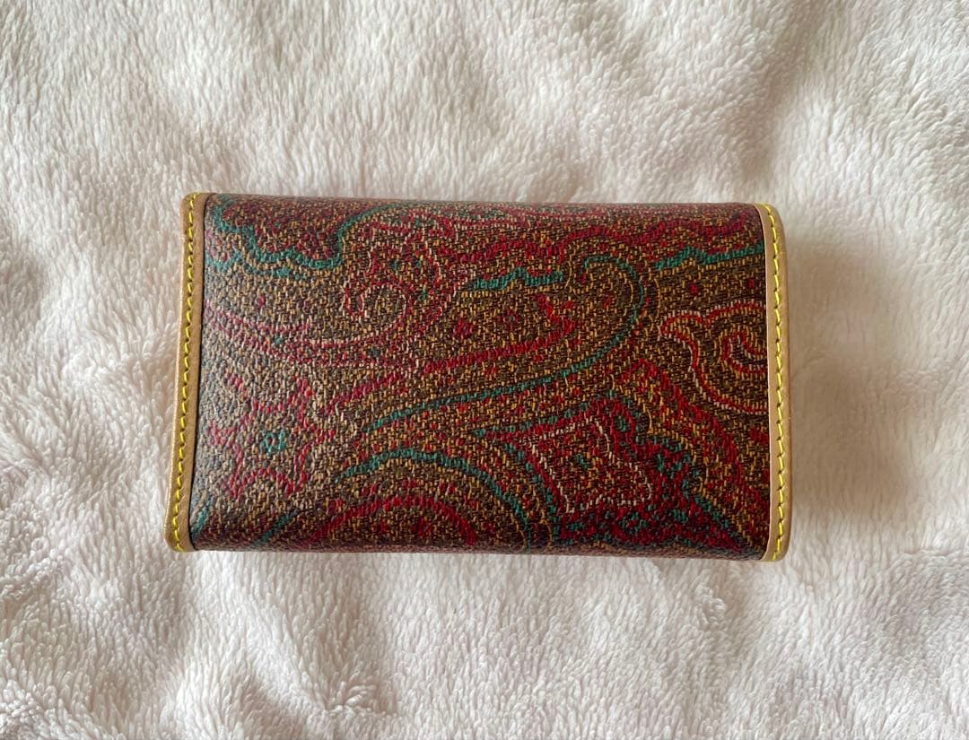 【新品・未使用】エトロ　キーケース　00158　6連　ペイズリー