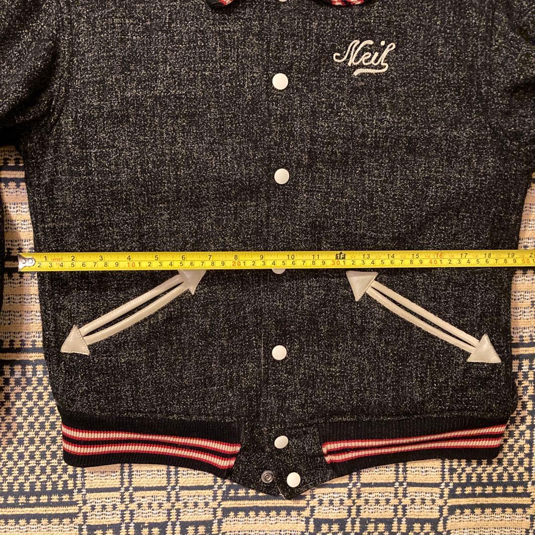 美品 WAREHOUSE ウエアハウス スタジアムジャケット リバーシブル