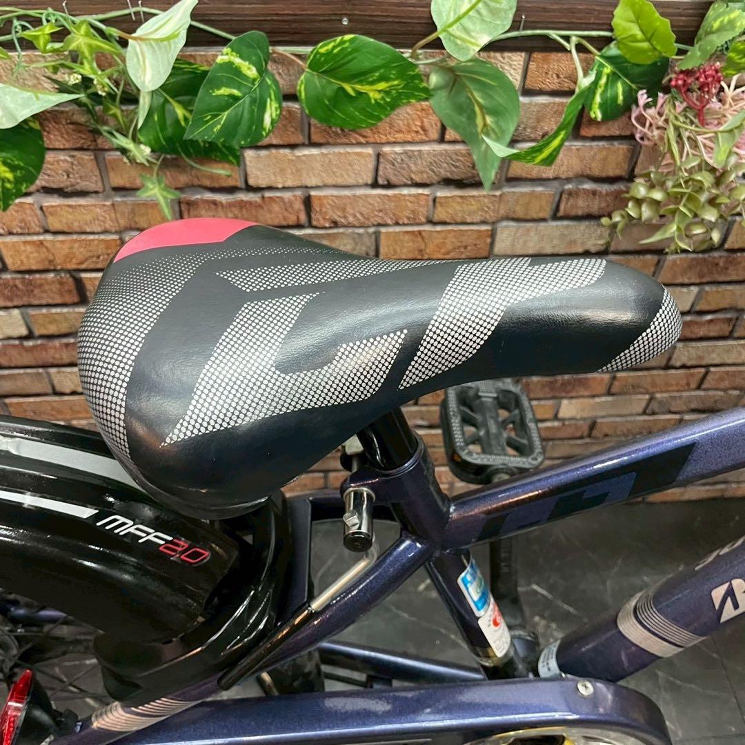 【69】子供用自転車 子供車 ブリヂストン CFJ 紺色 22インチ 変速付き