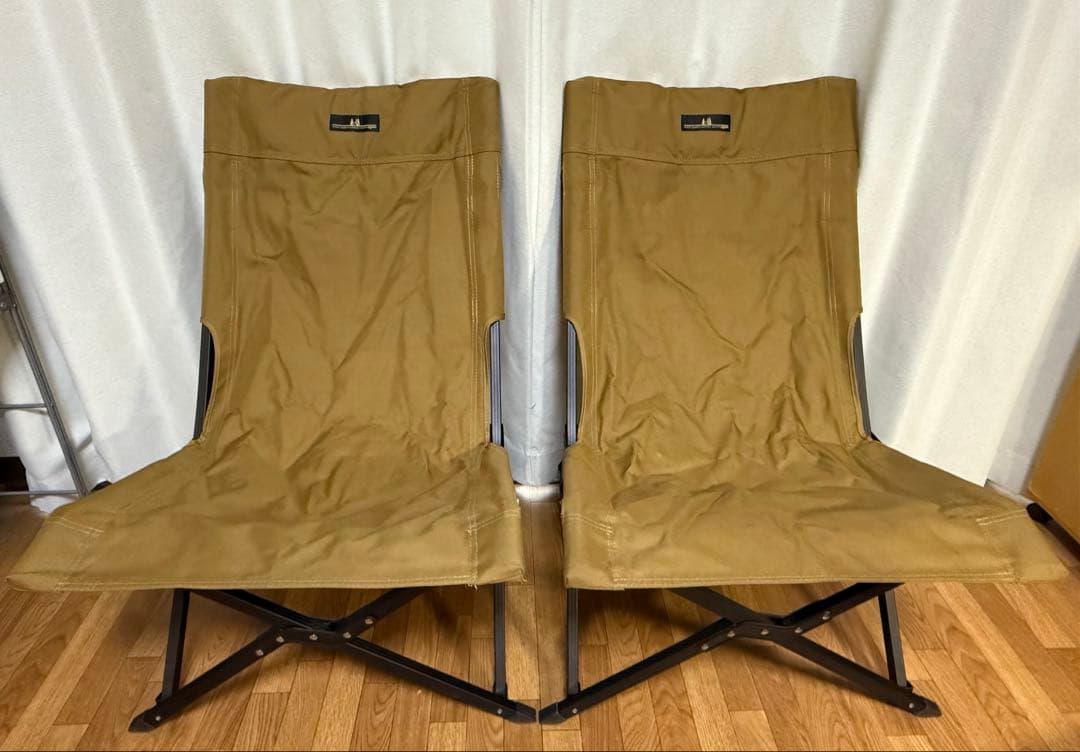 オガワ ogawa ローチェアⅡ サンドベージュ 2脚セット