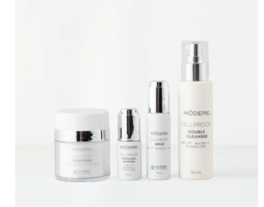 モデーア　洗顔、ブースター美容液、セラム、モイスチャライザー　4点セット