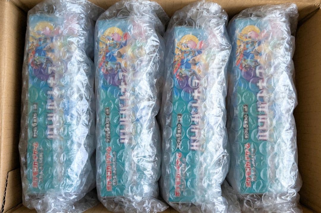 ポケモンカード　バトルパートナーズ　新品未開封　シュリンク付き　4box