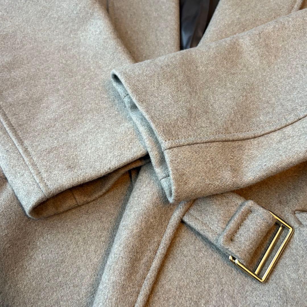 定価10万円・極美品】メゾンキツネ ロング タイロッケンコート - メルカリ