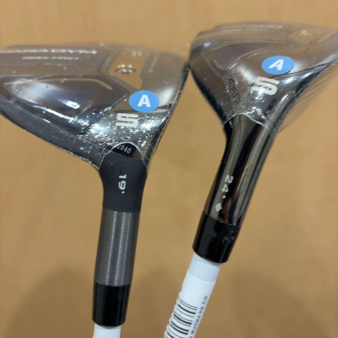 専用　未使用 パラダイムレディース FW5 & UT5 2本セット ヘッドカバー