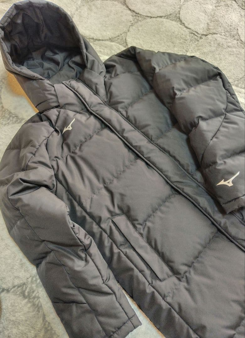 【未使用】 ミズノ ダウンロングコート ベンチコート M サイズ