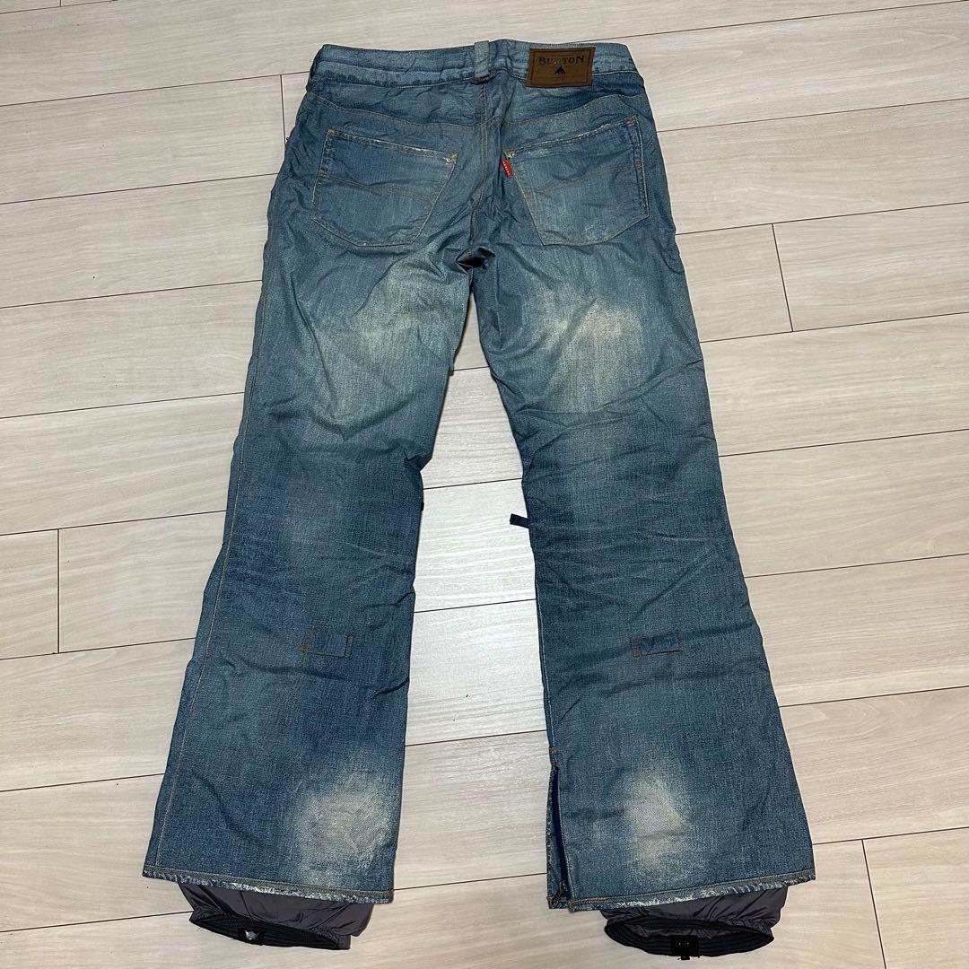 BURTON スノーボードウェア上下セット デニム GORE-TEX