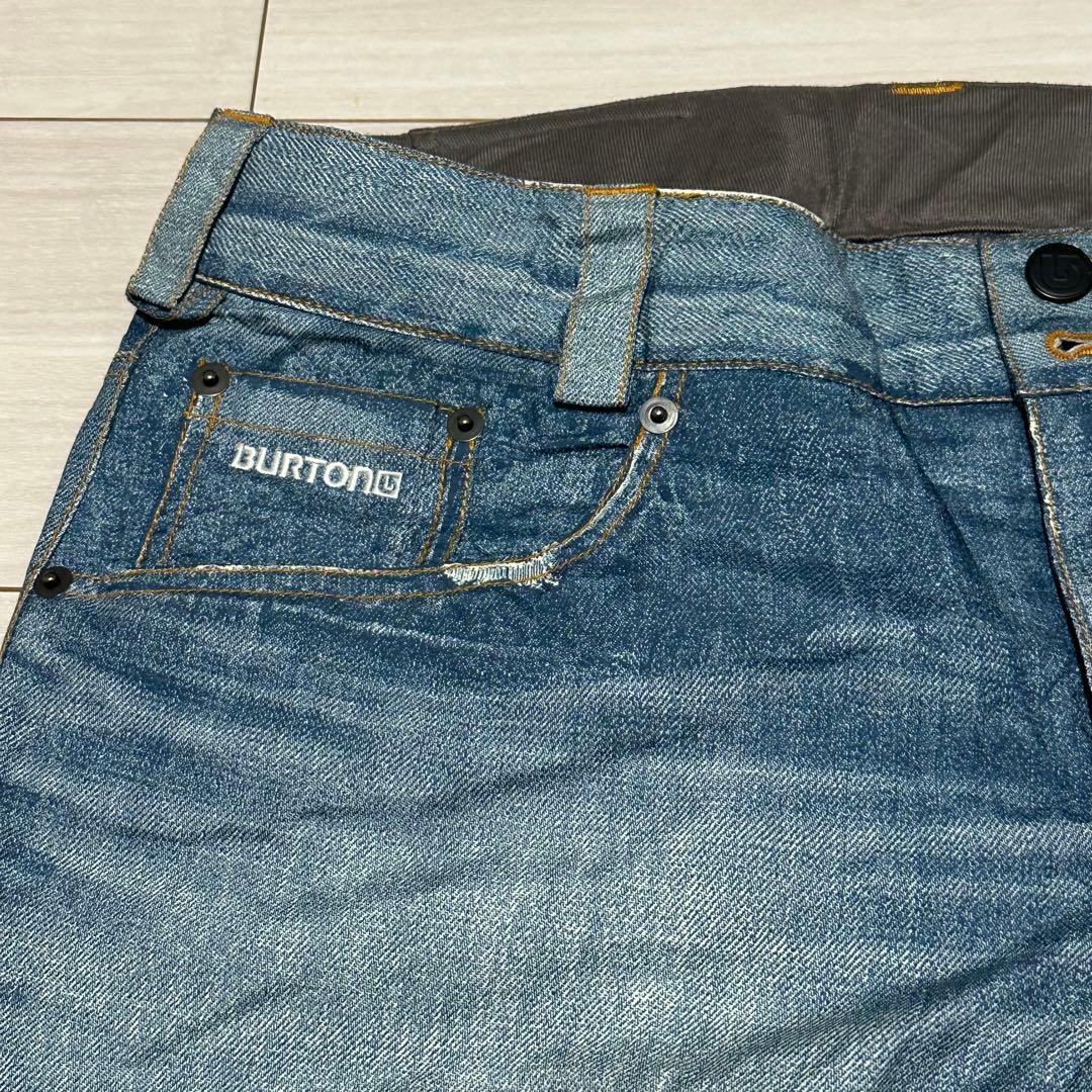 BURTON スノーボードウェア上下セット デニム GORE-TEX