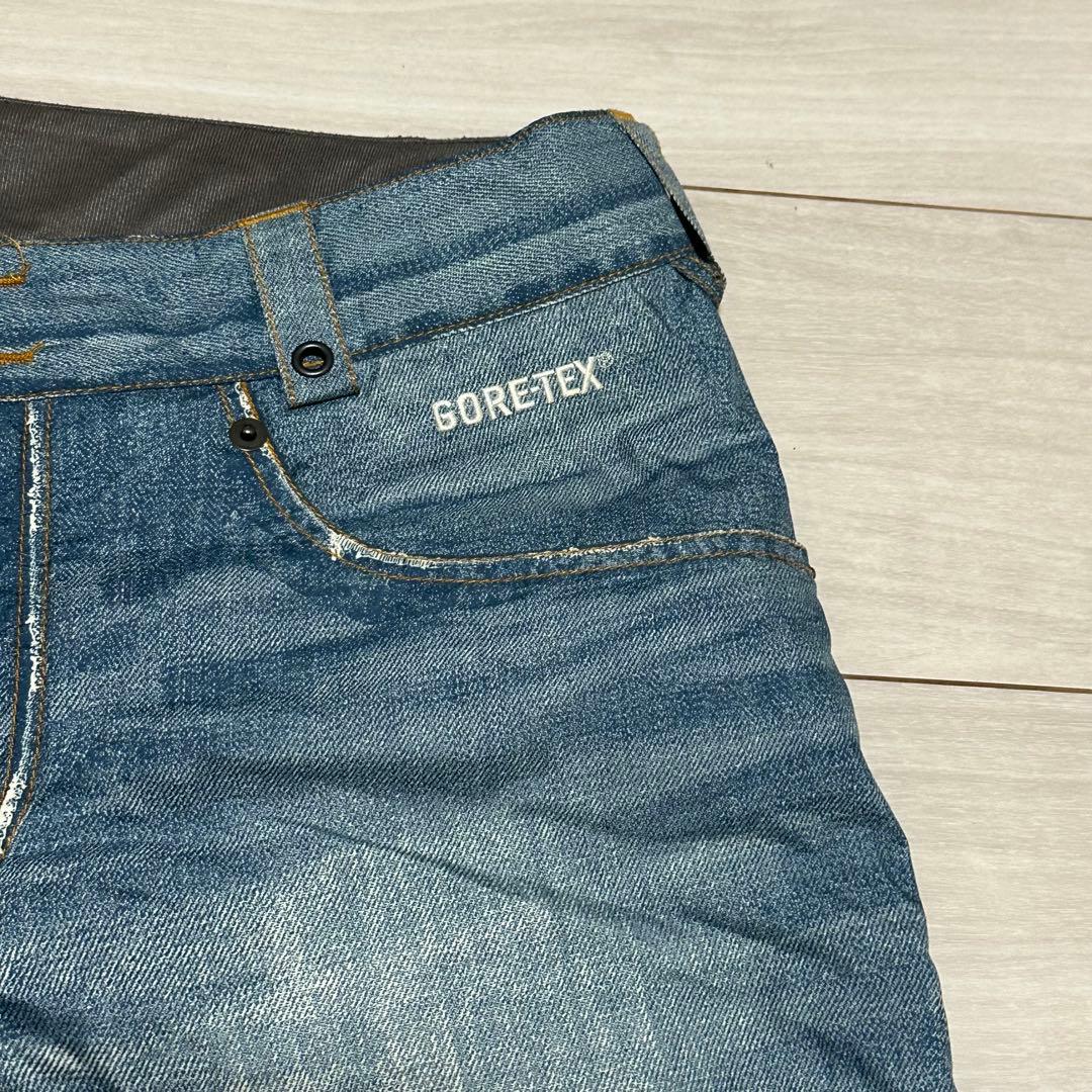 BURTON スノーボードウェア上下セット デニム GORE-TEX