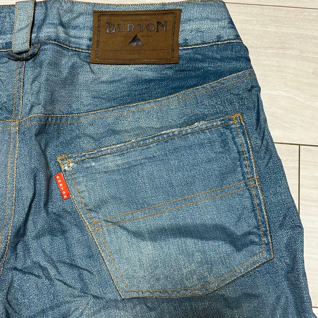 BURTON スノーボードウェア上下セット デニム GORE-TEX