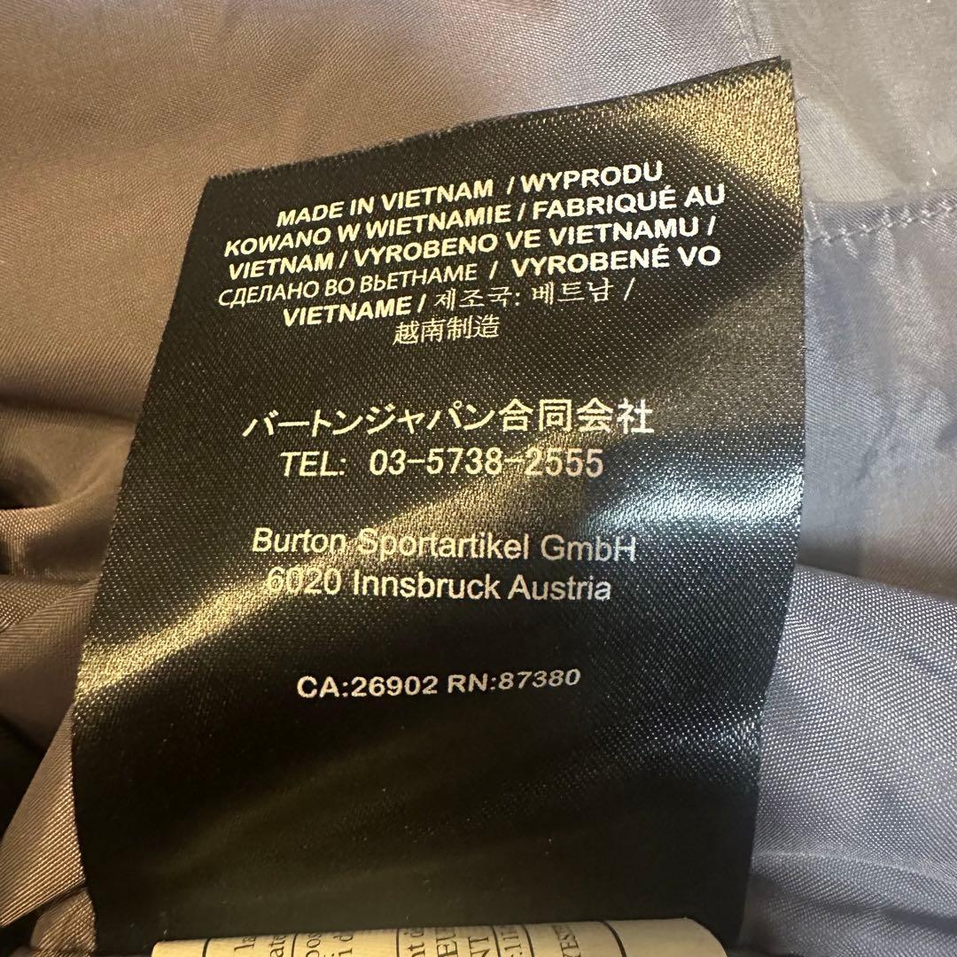 BURTON スノーボードウェア上下セット デニム GORE-TEX