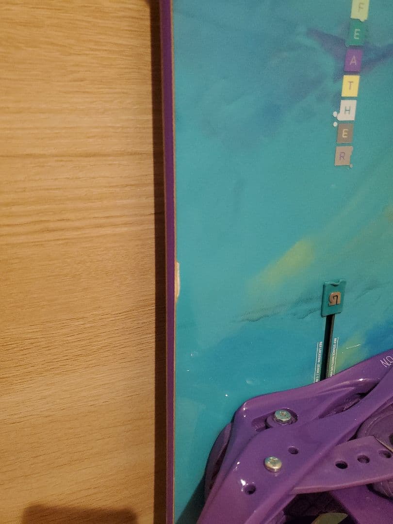 バートン フェザー 144cm × スティレット　M　セット