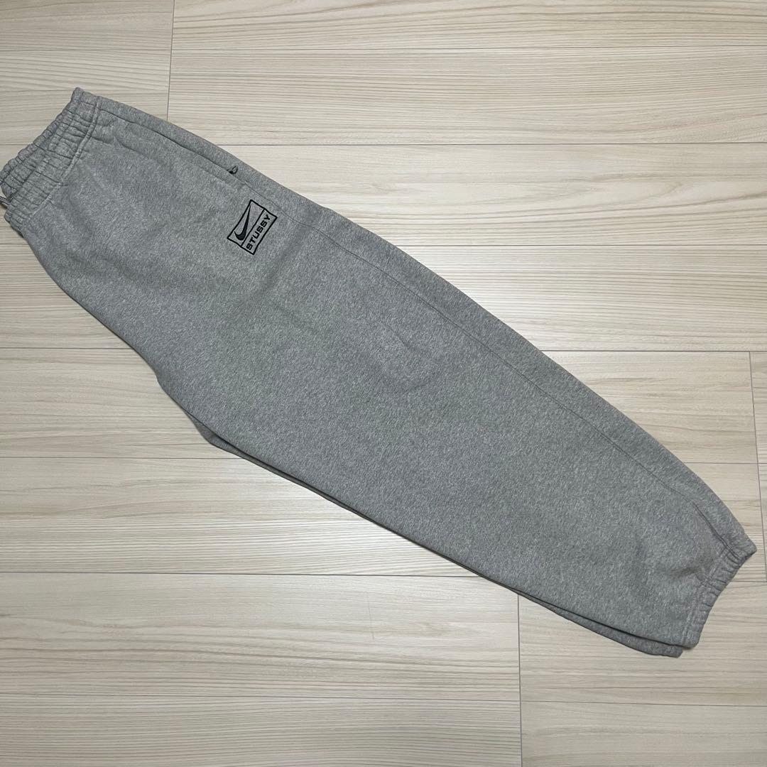 Nike Stussy コラボ スウェットパンツ Lサイズ グレー - メルカリ